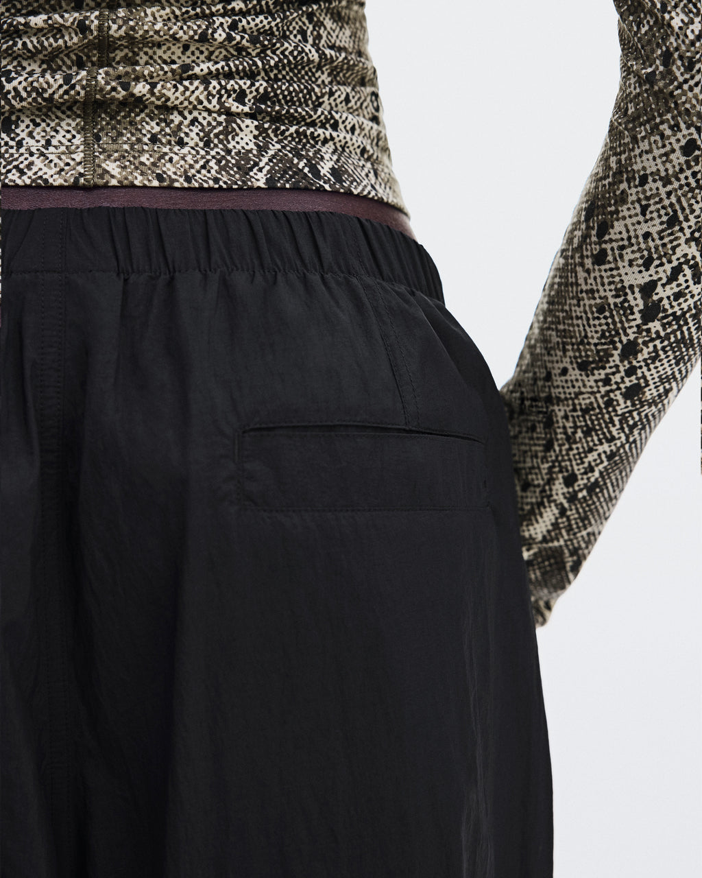 Ruched Lightweight Pants