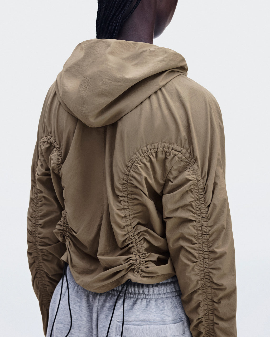 Ruched Lightweight Jacket