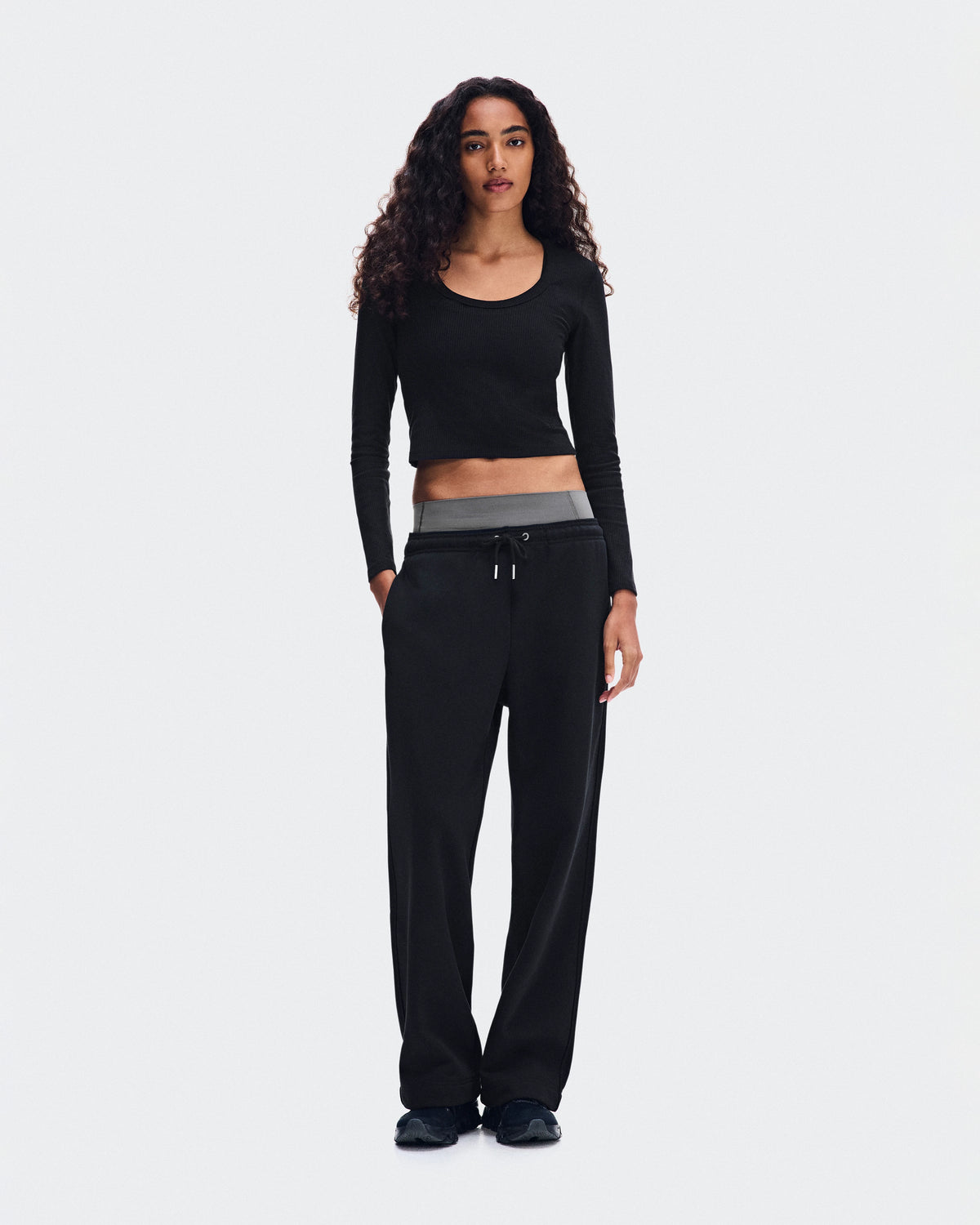 All-Day Ribbed Long-T