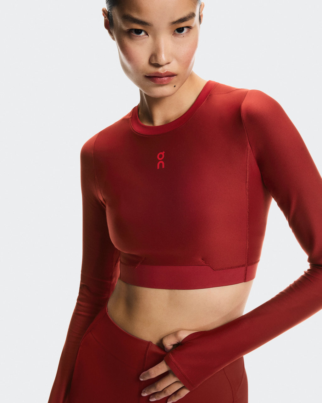 Train Long Sleeve Crop Year of the Horse